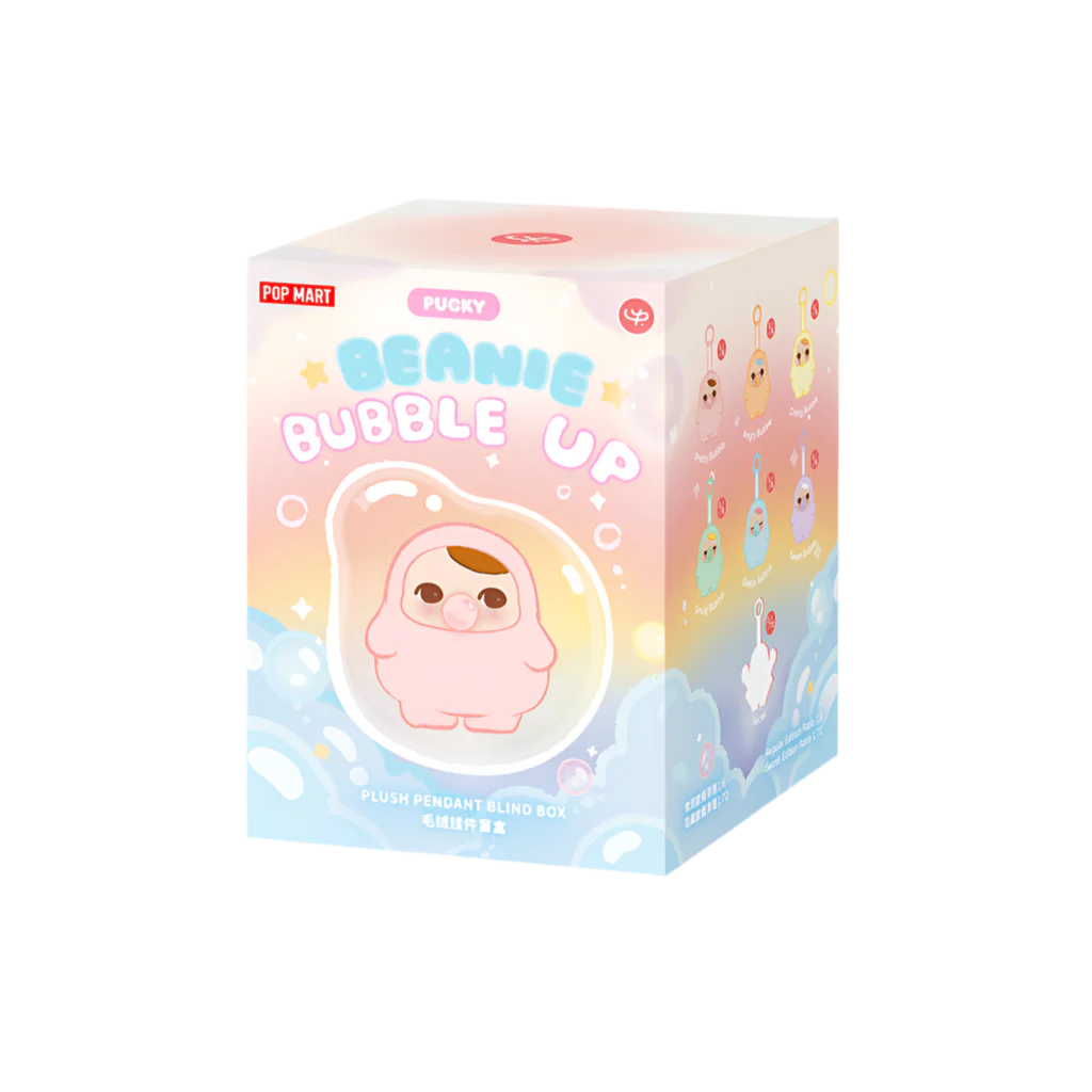 Pop Mart Pucky Beanie Bubble Up Series Pendant Blind Box
