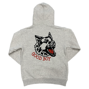 Market Studios He Wont Bite Hoodie 'Grey'