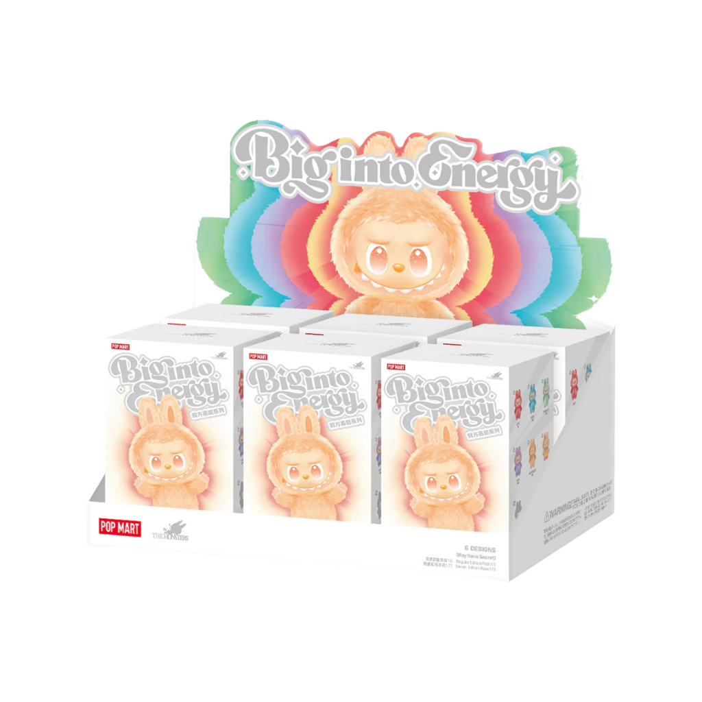 【箱未開封】Labubu Big into Energy 6体セット Pop Mart Labubu The Monsters Big Into Energy Blind Box (Case of 6