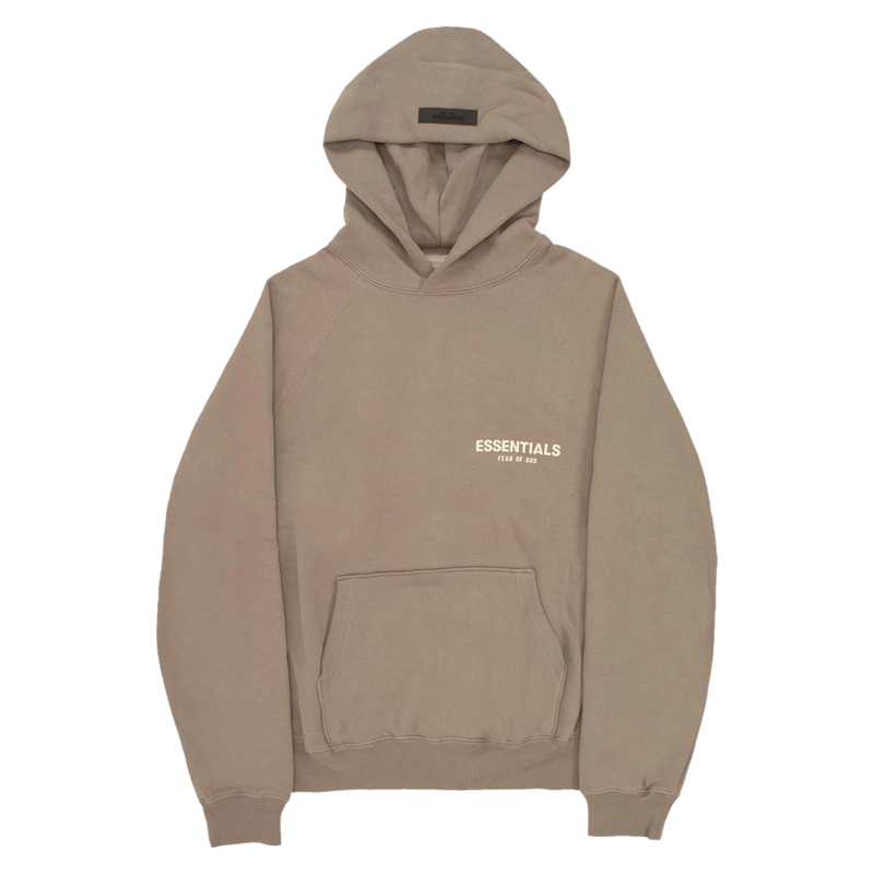 Fear of God Essentials Hoodie Desert Taupe Statement Streetwear Limited
