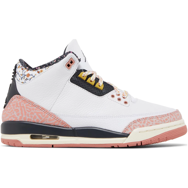 Air Jordan 3 Vintage Floral GS Statement Streetwear Limited