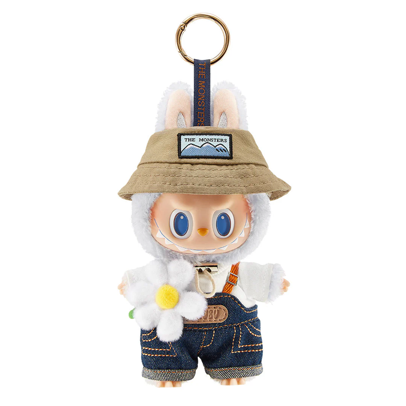 Pop Mart Labubu The Monsters Vinyl Plush Doll Pendant 'Fall In Wild'