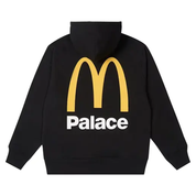 Palace x McDonald's Logo Hoodie 'Black'