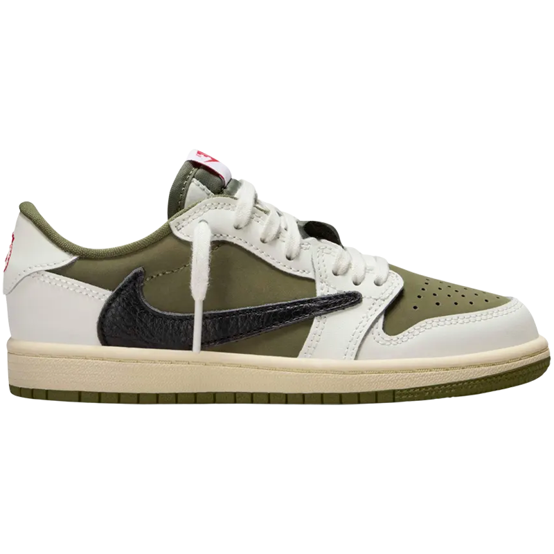Travis Scott NIKE Reverse Olive 21㎝ Air Jordan 1 Low x Travis