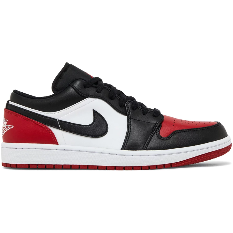 Air Jordan 1 Low 'Bred Toe 2.0'