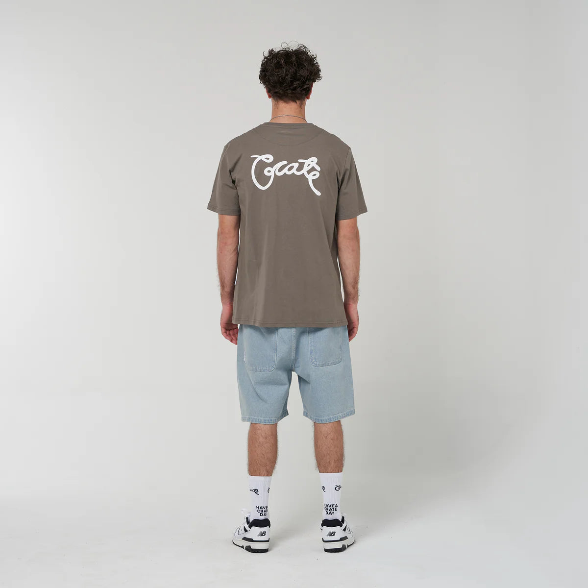 Crate Denim Shorts 'Light Blue'