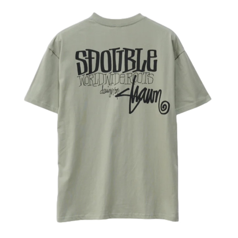 S/Double Worldwide Roots Tee 'Seagrass'