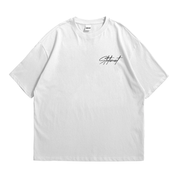 Statement Signature Tee 'White'