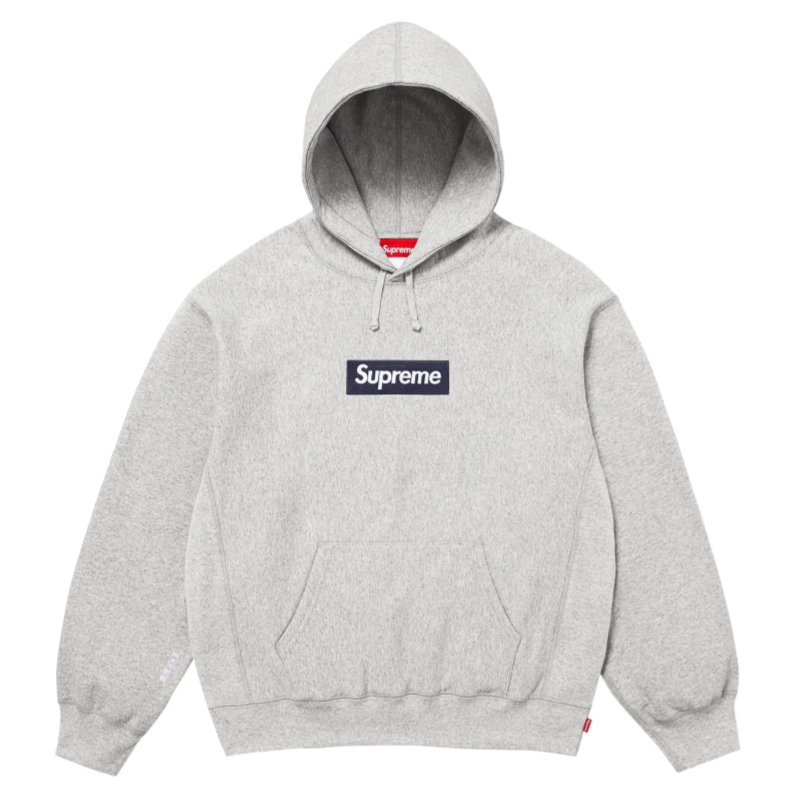 Supreme Box Logo Hooded Sweatshirt (FW25) 'Grey'