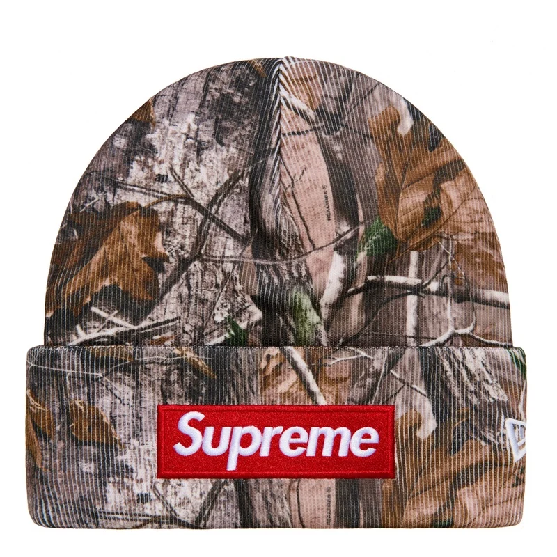 Supreme New Era Box Logo Beanie (FW25) 'Realtree AP Camo'