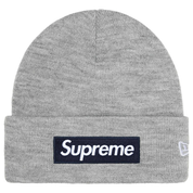 Supreme New Era Box Logo Beanie (FW25) 'Grey'