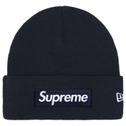 Supreme New Era Box Logo Beanie (FW25) 'Navy'