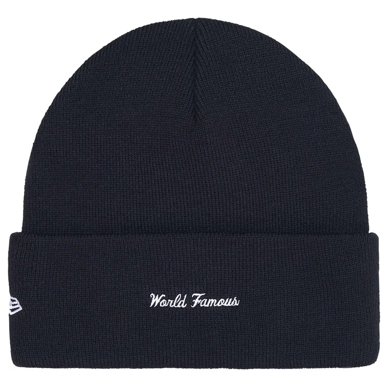 Supreme New Era Box Logo Beanie (FW25) 'Navy'