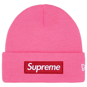 Supreme New Era Box Logo Beanie (FW25) 'Pink'