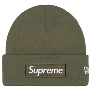 Supreme New Era Box Logo Beanie (FW25) 'Khaki'