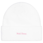 Supreme New Era Box Logo Beanie (FW25) 'White/Pink'