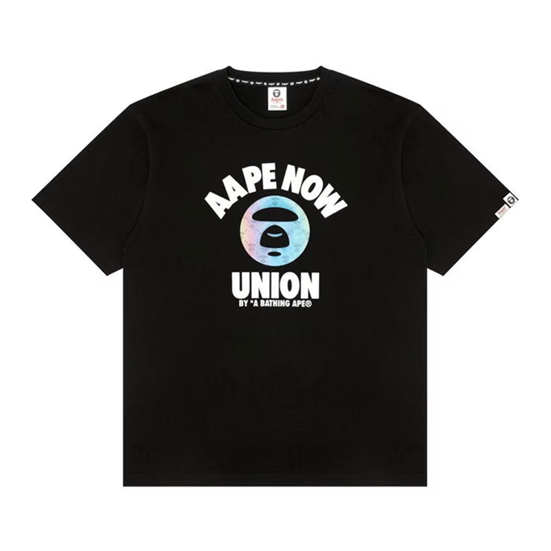 Aape Union Laser Tee 'Black'