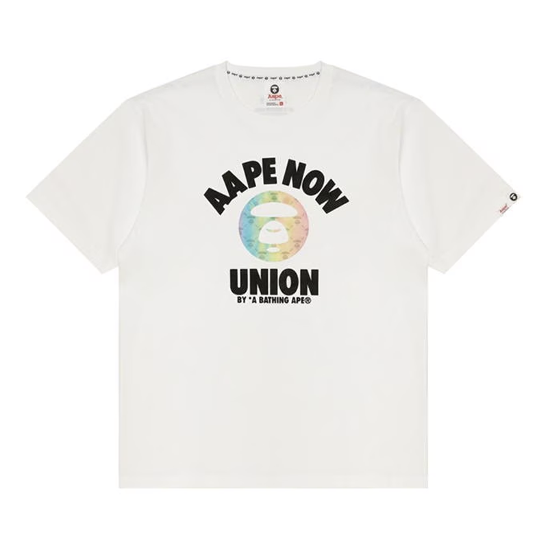 Aape Union Laser Tee 'White'