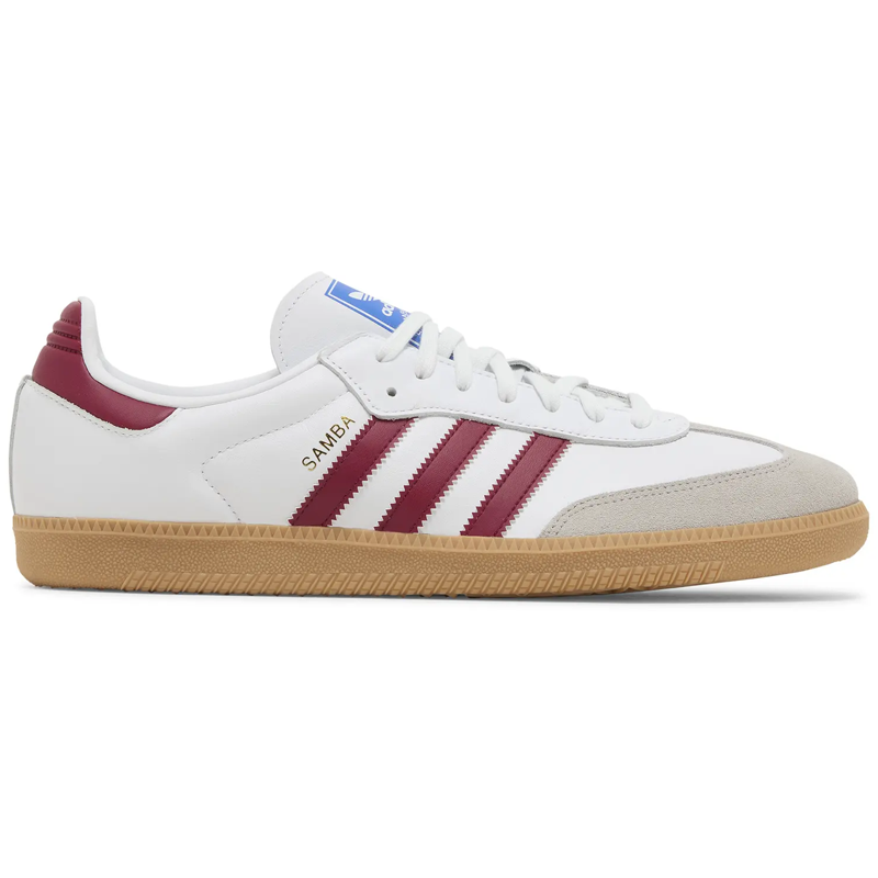 Adidas Samba OG 'White Burgundy Gum'