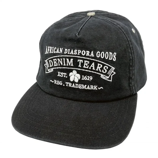 Denim Tears ADG Cap 'Black' – Statement Streetwear