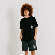 Crate X Willie The Waiter Beach Tee 'Black'