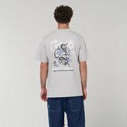 Crate Break The Chain Scripted Tee 'Grey'