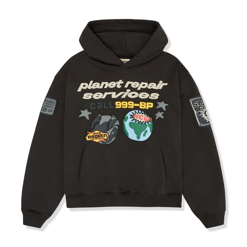 Broken Planet Repair Services Hoodie 'Black'