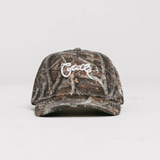 Crate Scripted Tree Camo Snap Back