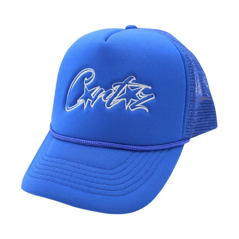 Corteiz Allstarz Trucker Hat 'Royal Blue'