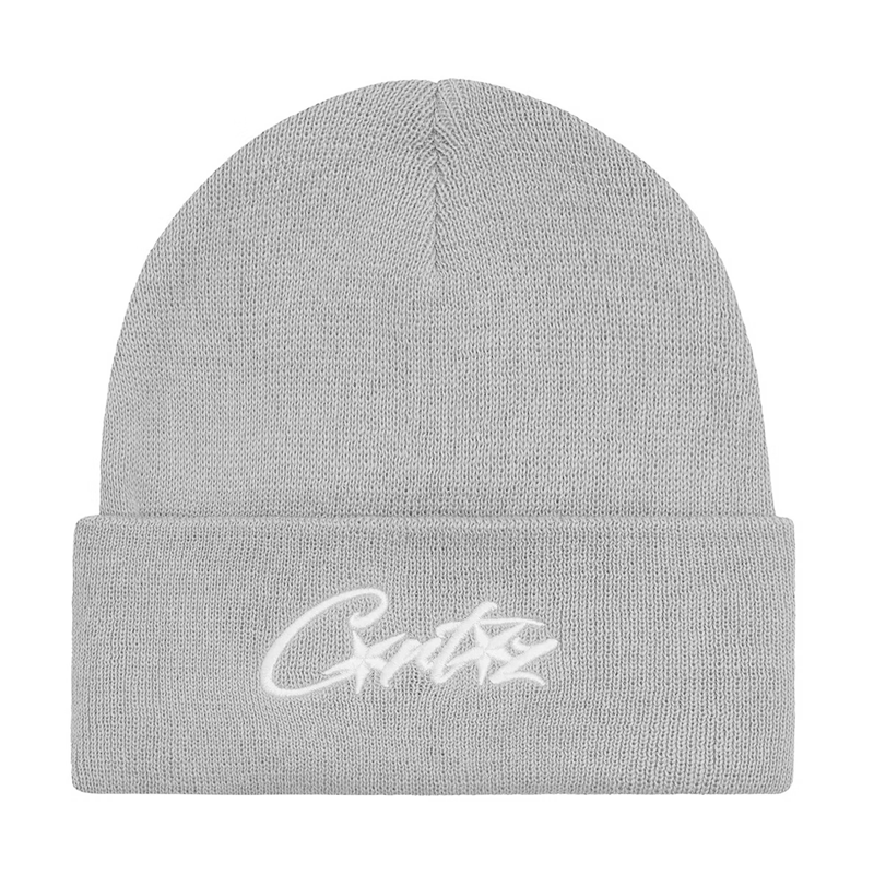Corteiz Folded Allstarz Beanie 'Grey'