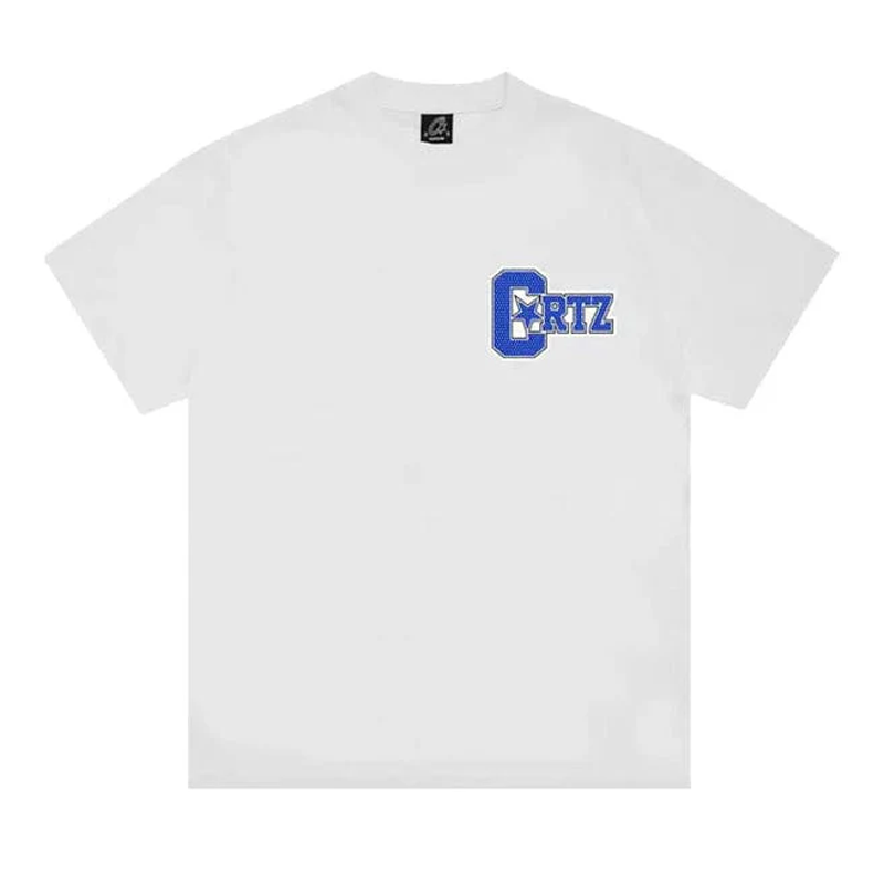 Corteiz Star Mesh Tee 'Blue/White'