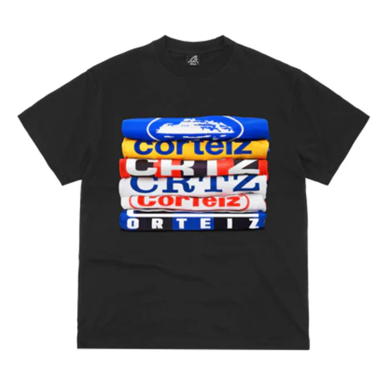 Corteiz Tee Stack Tee 'Black'