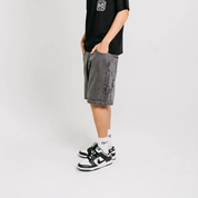 Crate Carpenter Denim Shorts 'Black Acid'