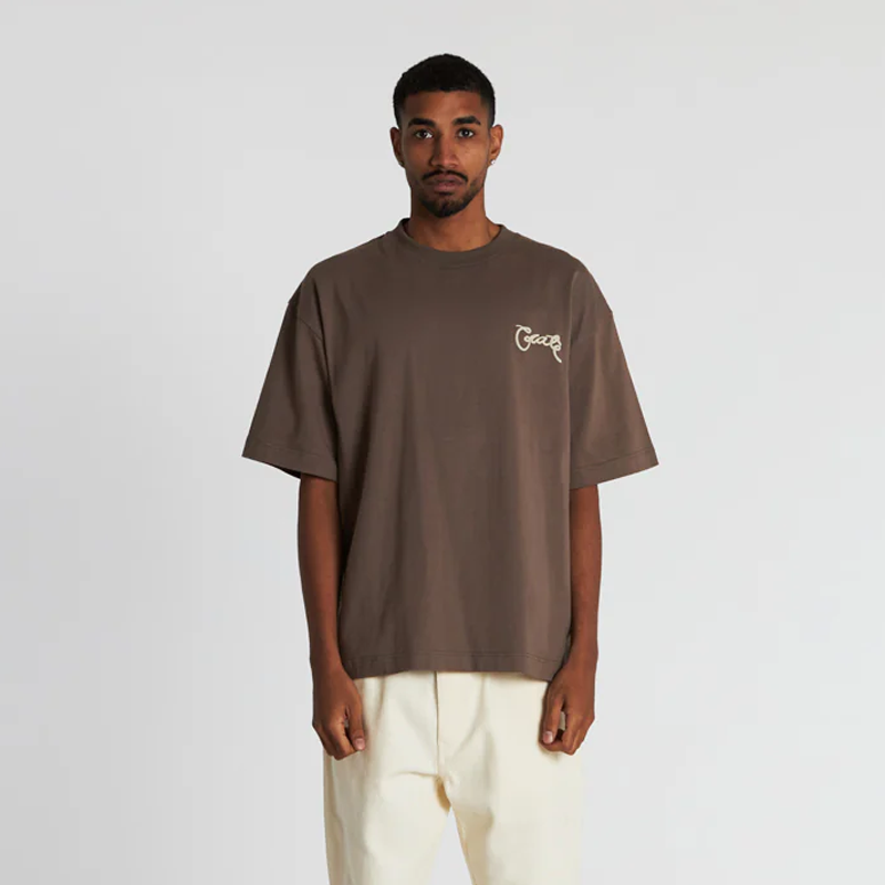 Crate Scripted Box Fit Tee 'Chia'