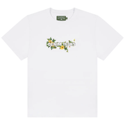 Denim Tears Cotton Floral Logo Tee 'White'
