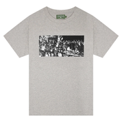 Denim Tears Black Entertainment Tee 'Heather Grey'