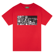 Denim Tears Black Entertainment Tee 'Red'