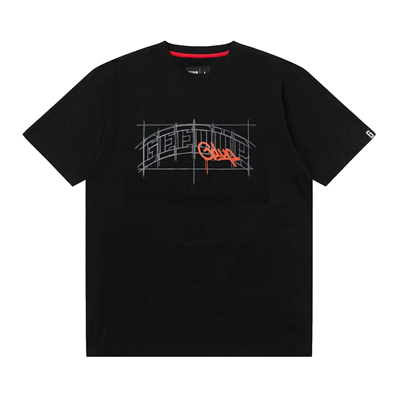 Geedup Team Logo Sketch T-Shirt 'Black'