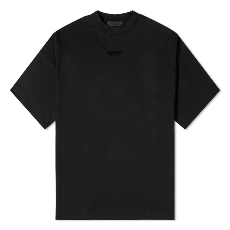 Fear Of God Essentials Small Logo Tee 'Jet Black'