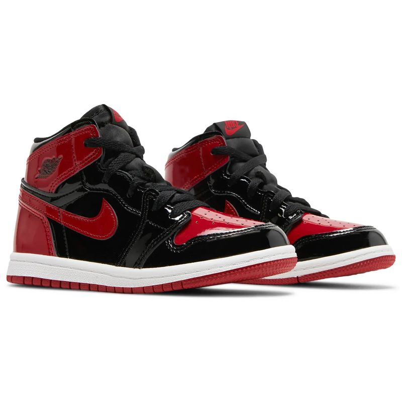 Air Jordan 1 High 'Patent Bred' (TD)