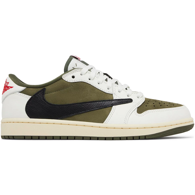 Air Jordan 1 Retro Low OG SP x Travis Scott 'Reverse Olive'