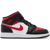 Air Jordan 1 Mid 'Bred Toe' (GS)