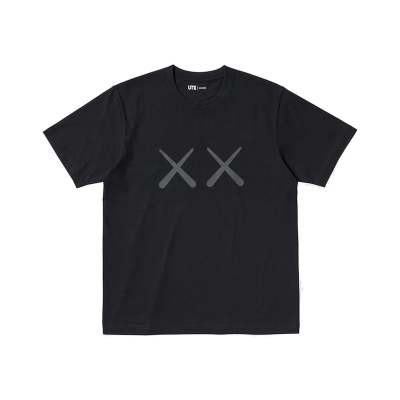 KAWS x Uniqlo Warhol UT Graphic T-Shirt 'Black/Grey'