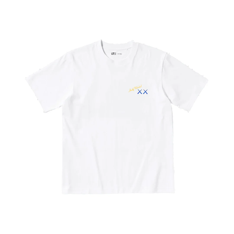 KAWS x Uniqlo Warhol UT Graphic T-Shirt 'White/Blue'