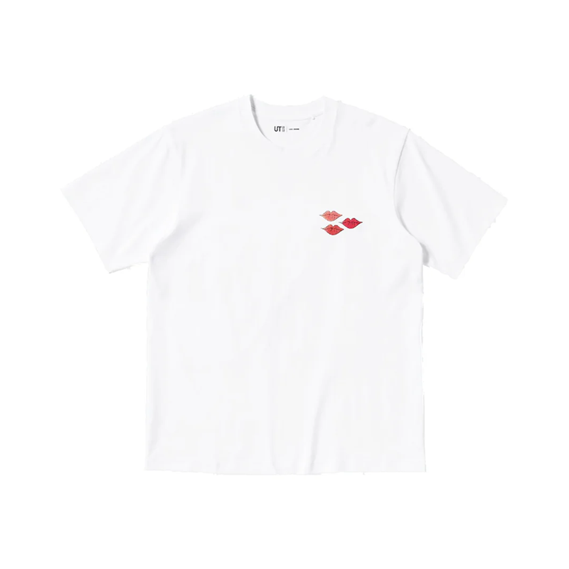 KAWS x Uniqlo Warhol UT Graphic T-Shirt 'White/Red'