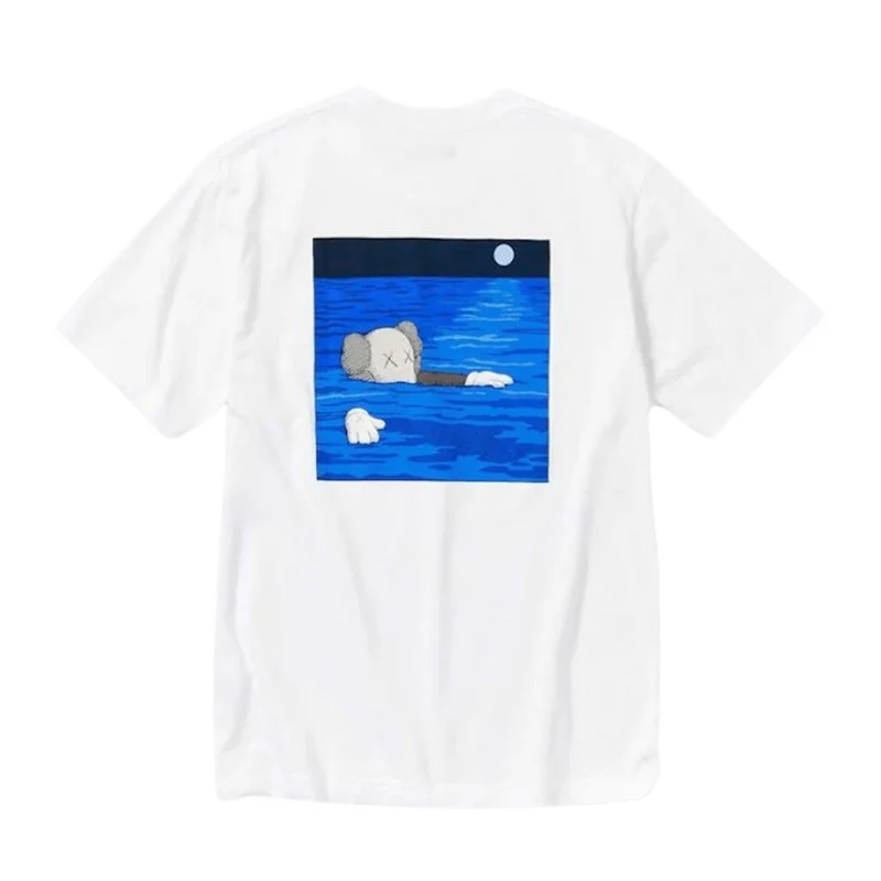 KAWS x Uniqlo UT Graphic T-Shirt 'White/Blue' (2023)