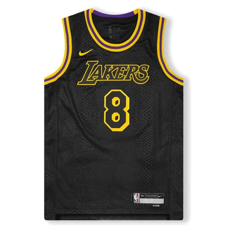 Nike Kobe Mamba Mentality Los Angeles Lakers City Edition Swingman Jersey (Big Kids)