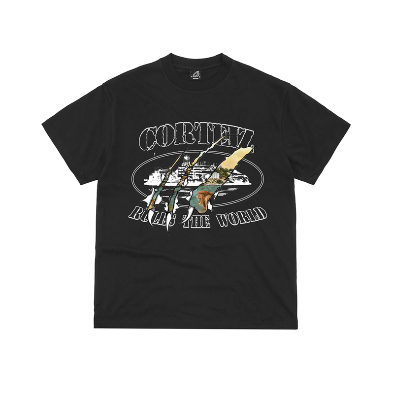 Corteiz Narnia Tee 'Rip Black'