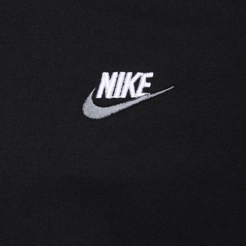 Nike Sportswear Club Tee 'Black/Grey-White'
