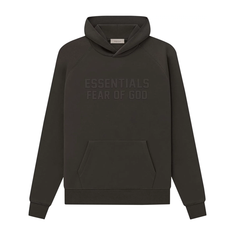 Fear of God Essentials Hoodie 'Off Black'